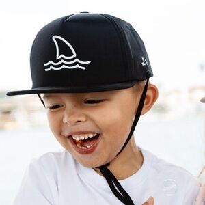 BITTY BRAH Shark Fin Driftwood Nylon Hat